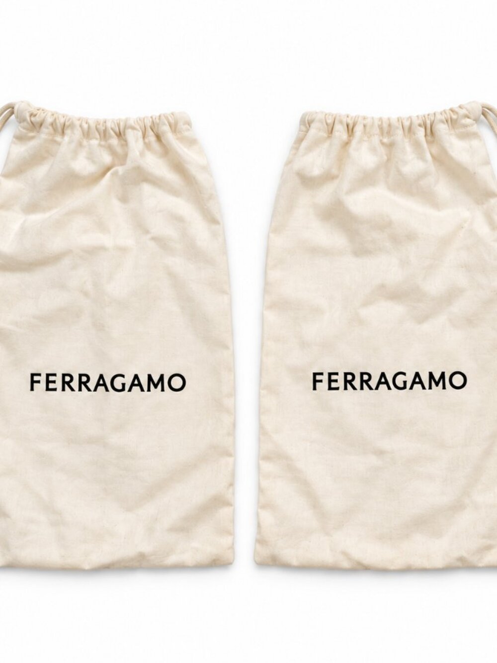 Ferragamo Shoe Dust Bags Lot of 2